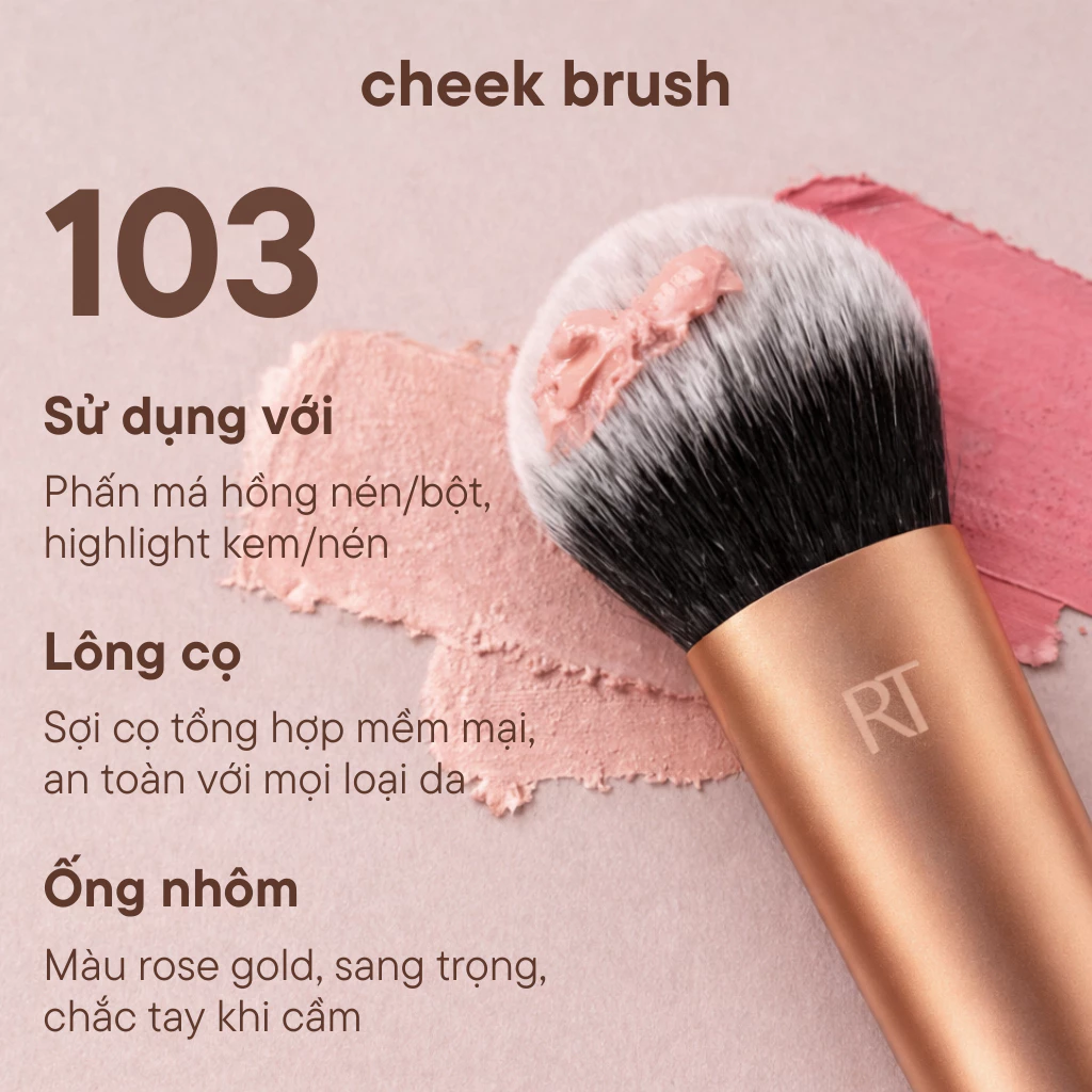 Cọ Má Hồng RT Real Techniques Blush Brush R103